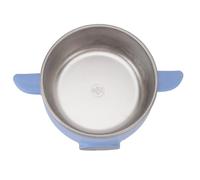 Oreilet Tazón Aislado con Tapa, 500 Ml 45 ℃ Calefacción Temperatura Constante 316 Jarra Alimentos Termo Acero Inoxidable para Adultos, Niños, Lonchera Eléctrica para Viajes Oficina (BLUE)