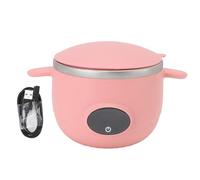Oreilet Tazón Aislado con Tapa, 500 Ml 45 ℃ Calefacción Temperatura Constante 316 Jarra Alimentos Termo Acero Inoxidable para Adultos, Niños, Lonchera Eléctrica para Viajes Oficina (PINK)