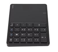 Oreilet Touchpad Inalámbrico, 22 Teclas de Teclado, BT4.2 2.4G Tipo C de Carga, Keypad Numérico de Batería de 500 MAh con BT y 2.4G Conexión para, iOS, OS X (Black)