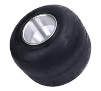 Oreilet Vaya a Neumáticos y Llantas de Kart, 11x7.10-5 Aleación de Goma de Goma de Neumático 4PR Correo Trasero de la Rueda Trasera sin Tubo Conjunto de Neumáticos para Go Kart