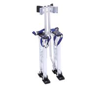 Oreilet Zancos Paneles Yeso, Zancos Trabajo Aluminio Altura Ajustable 24 a 40 Pulgadas con Rodillera para Pintar Techos, Acabados Limpieza Techos, Herramientas Yeso, para Caminar