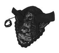 Oreja de Caballos de Algodón a Orejas Caballos Algodón Transpirable para Volar con Velo Gorra Elegante para Ecuestres, Recreación Al