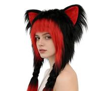 Orejas de gato Sombrero de Felpa - Disfraz de Cosplay Decoración para la Cabeza de | Sombrero Con Orejas de Gato - para Adultos Niños y Amigos