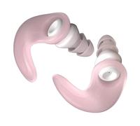 Orejas de reducción de ruido, resistente al agua, silicona, protección de alta fidelidad, suave y reutilizable, 6 pares, para dormir, trabajo, viajes, 2,58 x 1,57 x 2,67 cm, color negro amarillo rosa