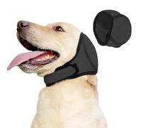Orejas para perros impermeables, orejeras ajustables para ducha para perro, protección para las orejas del perro para perros de tamaño pequeño, mediano y grande, cachorros y gatos, aseo baño y