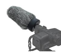 Orejera de viento para parabrisas compatible con micrófono de escopeta Zoom M3 deadcat MicTrak