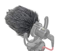 Orejera para parabrisas peluda, filtro de micrófono/cubierta de viento de espuma para micrófono Rode VideoMicro y VideoMic Me Me-L SUNMON