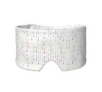 Orejeras coloridas dibujadas a mano con diseño de flechas de estilo bohemio para dormir con correa ajustable para viajes, siesta, trabajo, oficina