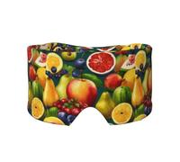 Orejeras con estampado de alimentos saludables para adultos y niños, para dormir, viajes, hogar, oficina, ayuda para una siesta reparadora