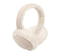 Orejeras de felpa para invierno para mujeres, calentadores de orejas cálidos para clima frío, orejeras de felpa suaves y lindas plegables qu