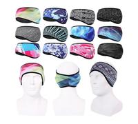 Orejeras de forro polar para deportes al aire libre, diadema para correr, calentador de orejas para invierno (21)
