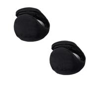 Orejeras de invierno para hombre y mujer, cálidas y ligeras, para detrás de la cabeza, plegables, ajustables, de forro polar, 2 piezas-A, Taille unique
