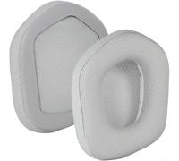 Orejeras de piel sintética de 11,5 cm para Logitech G533 G335(E) | Para un ajuste perfecto para G533 G335, piel sintética suave, rápida de instalar, no necesita herramientas