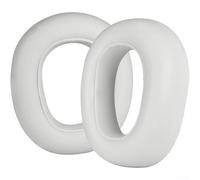 Orejeras de repuesto para auriculares Logitech G735 de fácil ajuste (A) | Dimensiones exactas: 9 x 10,3 cm, coincidencia de tamaño precisa, acabado blanco, se adapta perfectamente al marco original