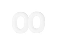 Orejeras de silicona para auriculares So-ny INZONE H9 II, funda protectora para auriculares, a prueba de sudor, a prueba de aceite y transpirable para INZONE H9 II (blanco)