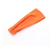 Orejeras Mujer Bandas elásticas for el cabello de Color sólido for mujer, diadema Yoga, turbante moda, aro for for maquillaje, anudada, accesorios for(Orange)