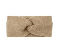 Orejeras Mujer Diademas cálidas de invierno con nudo cruzado for mujer, bandas elásticas tejidas, turbante, diadema ganchillo, accesorios for el cabello(Brown)