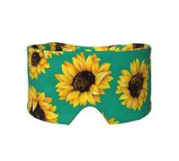 Orejeras opacas para dormir con estampado de girasoles y flores, para adultos, niños, hombres y mujeres