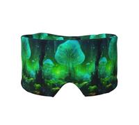 Orejeras para adultos con estampado de hongos mágicos y bloqueo de opacidad suave para dormir en casa, oficina, viajes