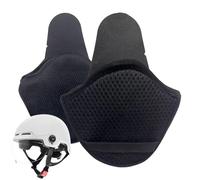 Orejeras Para Casco De Motocicleta - 2 Cubiertas Laterales Para Casco Con Bloques De Viento | Cubiertas Para Los Oídos Resistentes Al Viento - Desmontables | Calentadores De Oídos Acogedores, Orejeras