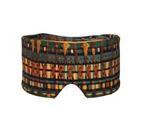 Orejeras para dormir con estampado clásico africano, para adultos y niños, suaves, opacas, para viajes, siesta, hogar, oficina
