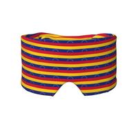 Orejeras para dormir con estampado de bandera de Venezuela para adultos y niños, suaves, opacas, para viajes, siesta, hogar, oficina