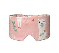 Orejeras para dormir con estampado de cactus y camello rosa, suaves, opacas, para adultos y niños, cómodas para dormir en viaje
