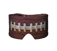 Orejeras para dormir con estampado de fútbol americano para adultos, perfecta para viajes, camping, meditación