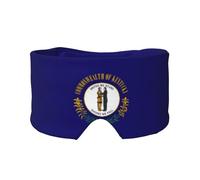 Orejeras para dormir con estampado de la bandera del estado de Kentucky para el hogar, oficina, camping, avión, viajes, siesta