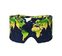 Orejeras para dormir con estampado de mapa del mundo, máscara de bloqueo de ruido y cobertura de luz, ayuda para dormir