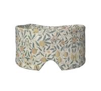 Orejeras para dormir con estampado de plantas y frutas, transpirable, ajustable, para yoga, viajes, mantiene el calor y la sombra