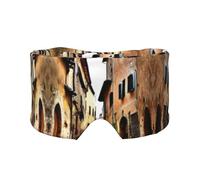 Orejeras para dormir con estampado toscano de Italia para dormir con correa ajustable para viajes, siesta, trabajo, oficina