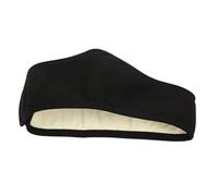 Orejeras para dormir con reducción de ruido, protección auditiva ajustable y cálida para hombres y mujeres. (Negra)