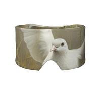 Orejeras para dormir ultrafinas y transpirables para dormir con estampado de hierba y paloma para un sueño profundo, ajustables