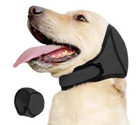 Orejeras para perro, protección contra el ruido, sin solapa, impermeable, ajustables, antideslizantes, para baño, fuegos artificiales, aseo de mascotas, natación