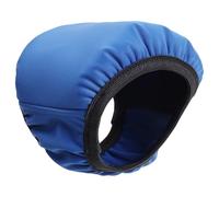 Orejeras para perros, ajustable, cómodo, suave, transpirable, orejeras para mascotas, casco calmante para mascotas grandes, cuidado de invierno, secado, fuegos artificiales