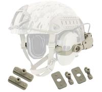Orejeras tácticas adaptador de riel para casco MTEK Rail/ARC Rail /Wendy 2.0 3.0 casco de riel, para orejeras Razor de Walker (DE)
