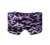 Orejeras transpirables y ajustables para dormir con estampado de camuflaje americano para hombres y mujeres, para yoga, viajes