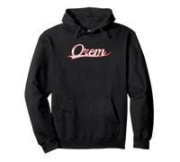 Orem Utah Wasatch Front Vintage Varsity Distressed Throwback Sudadera con Capucha