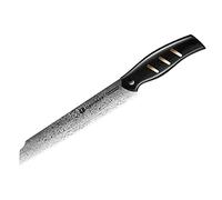 OREMAKE 7-INCH NAKIRI Cuchillo de cocina profesional multiusos, súper afilado, acero damasco japonés de 69 capas, alto contenido de carbono, diseño ergonómico Mango G10 (8-inch)