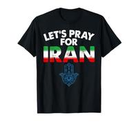 Oremos por Irán Hombres y Mujeres Camiseta