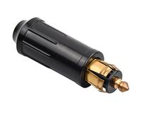 Orenge Enchufe Encendedor de Cigarrillos Estándar Europeo 12V Enchufe Hella DIN Adaptador de Cobre Puro para Encendedor de Cigarrillos de Automóviles y Motocicletas