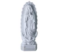 orenm Estatua de Nuestra Señora de Guadalupe de 20 cm de alto, colección de estatuas de María de la Virgen de Guadalupe, religiosa, católica, decoración de mesa para el hogar y la oficina