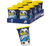 Oreo Mini - Galletas pequeñas con crema de vainilla - 8 x 115 g
