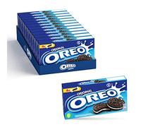 Oreo Original - Galletas de cacao rellenas de crema con sabor a vainilla, 12 x 176 g (12 paquetes de 176 g)
