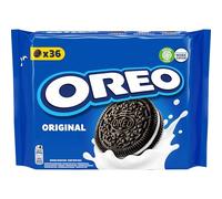 Oreo Original, Galletas de Chocolate Rellenas de Crema Sabor Vainilla, 396 g