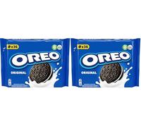 Oreo Original, Galletas de Chocolate Rellenas de Crema Sabor Vainilla - 396 g (Paquete de 12)