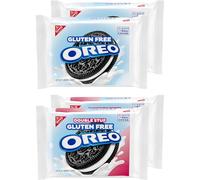 OREO Original & OREO Double Stuf Gluten Free Cookies Variety Pack, 4 Packs