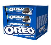 Oreo Original Galletas de cacao rellenas de crema sabor vainilla 154 g - Pack de 16