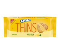OREO Thins - Galletas sándwich de crema de limón, tamaño familiar, 11.5 onzas